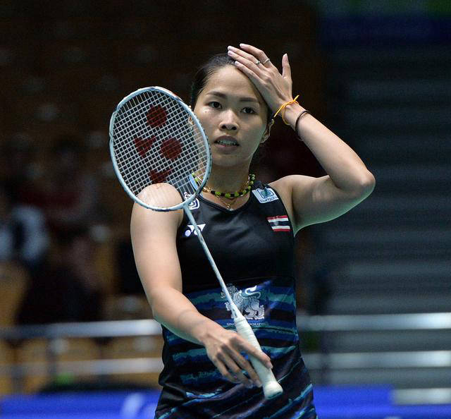 泰国羽毛球选手实力不凡，摘得金牌